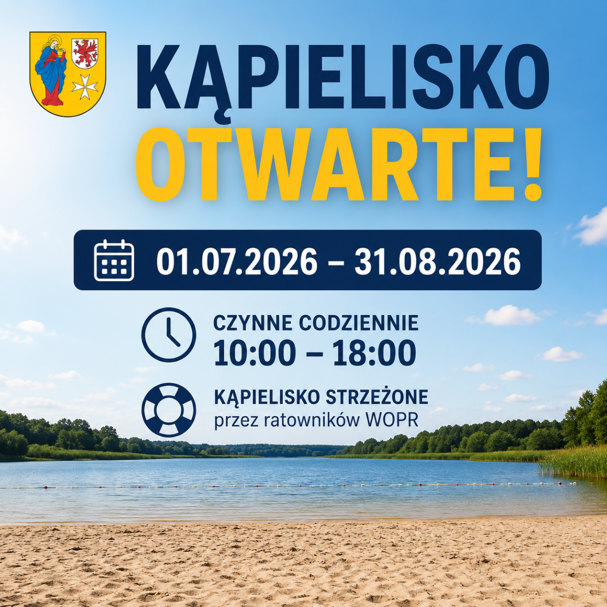 Zdjęcie: Kąpielisko w Baniach otwarte.