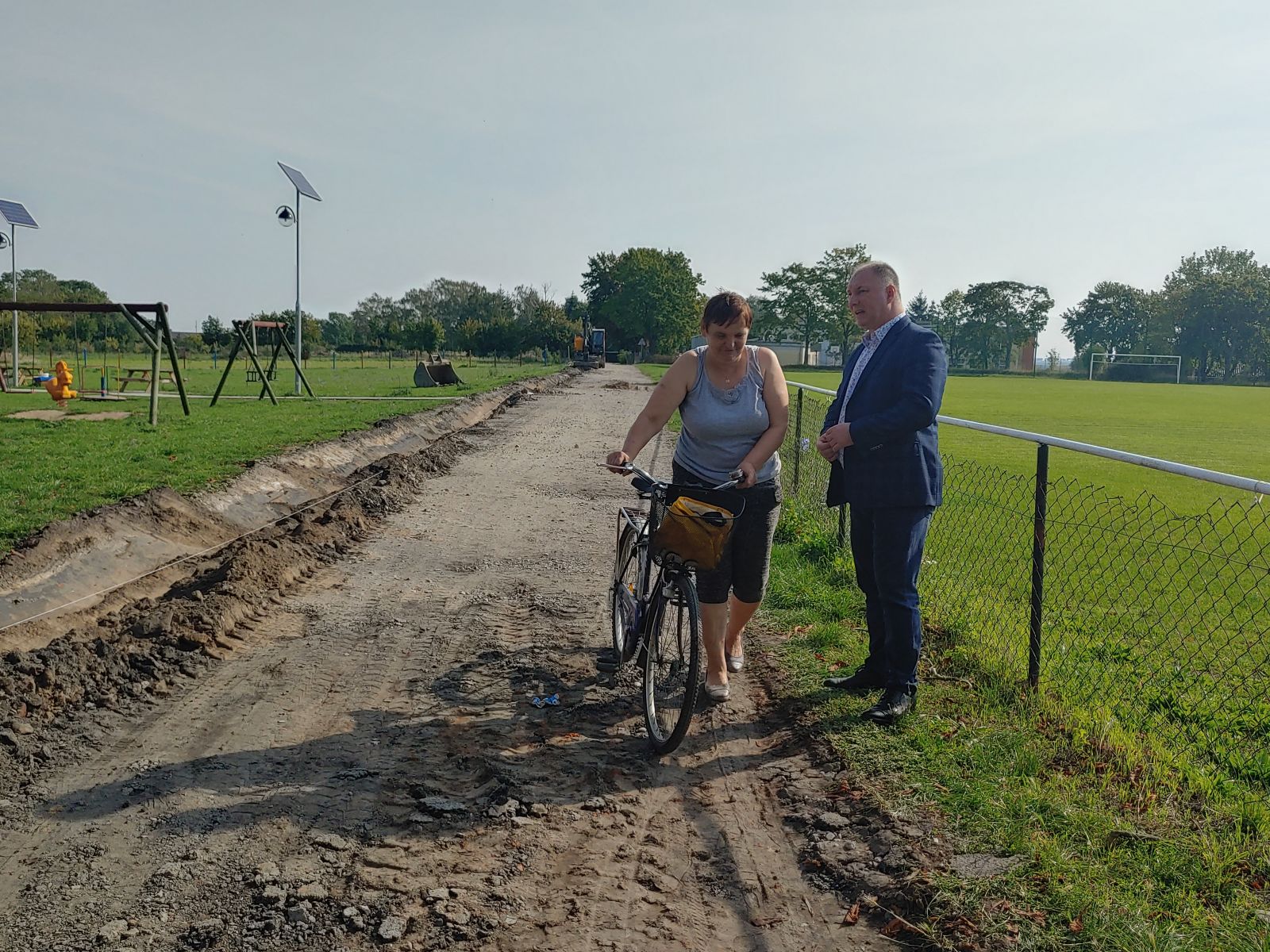 Zdjęcie: Przebudowa drogi w m. Lubanowo