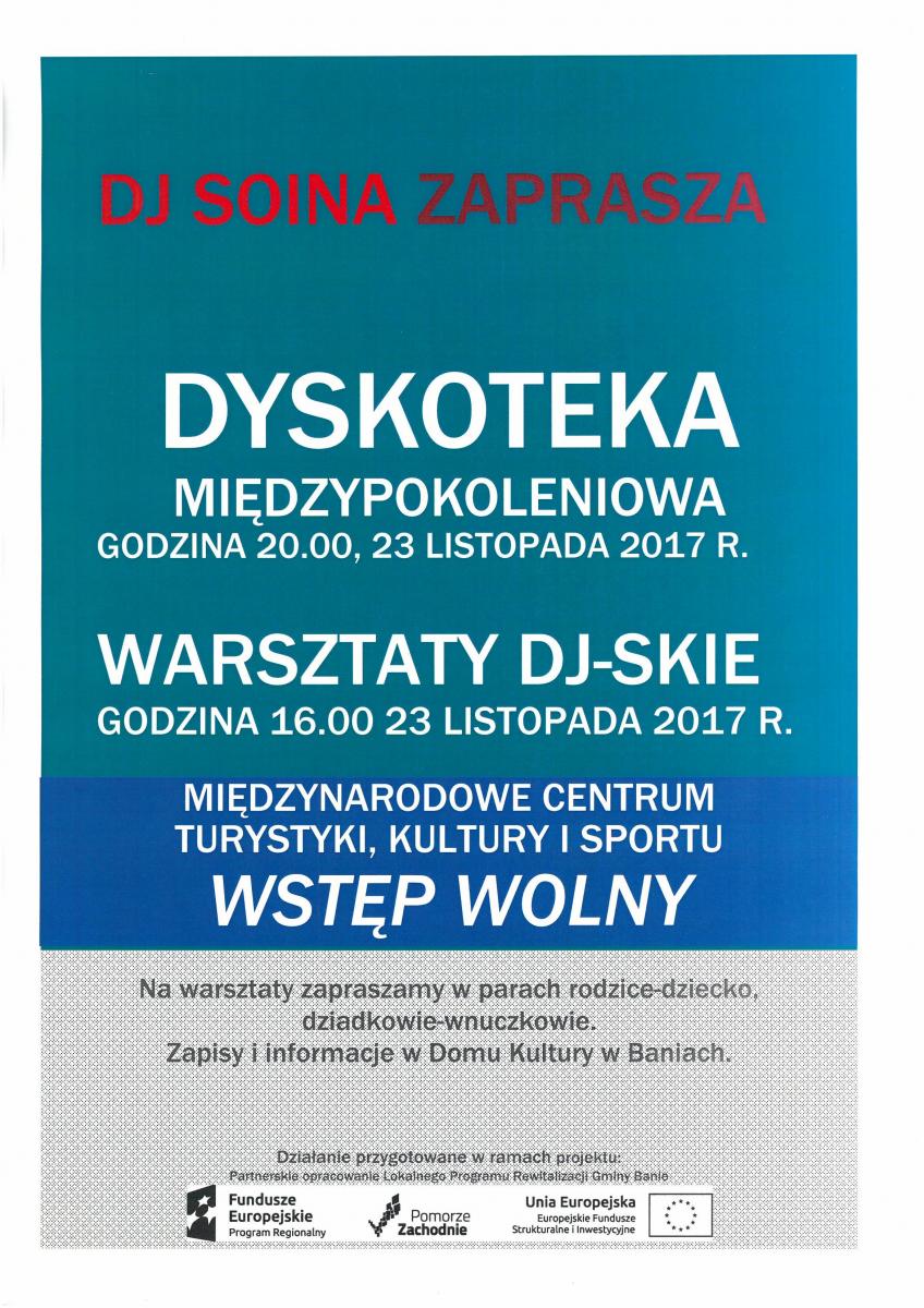 Zdjęcie: DJ SOINA zaprasza